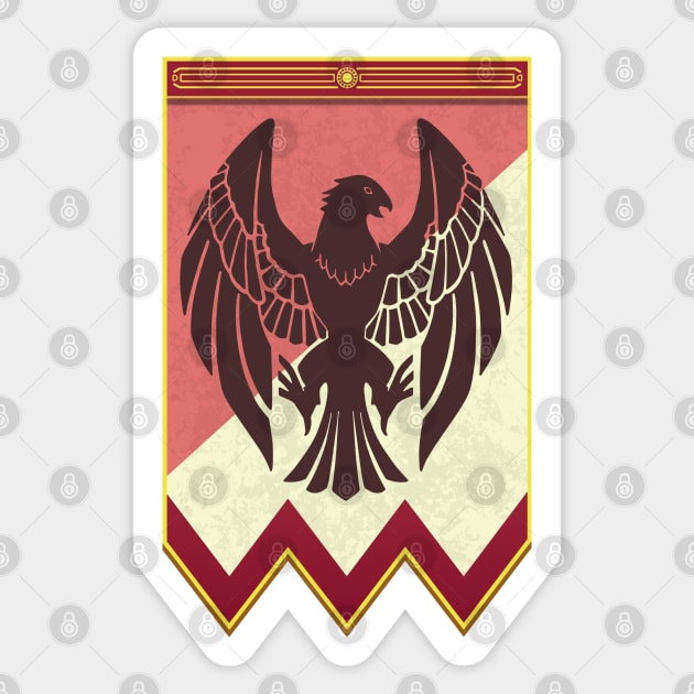 Fire Emblem 3 Houses: Black Eagles Banner Sticker by Xitokys